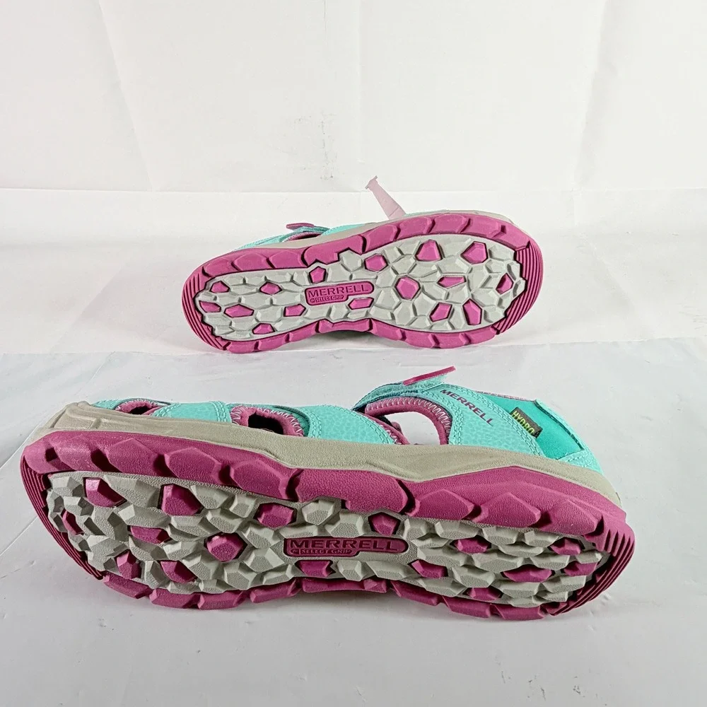 Merrell Hydro Girls Size 7‎ M Turquoise Purple Water Sport Sandals New in Box